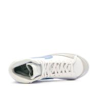 Baskets Blanc/Bleu Femme Nike Blazer Mid 77 vue 4