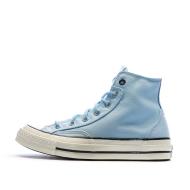 Baskets Bleues Mixte Converse Chuck 70 Court vue 2