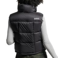 Doudoune sans manches Noire Femme Superdry Code vue 2