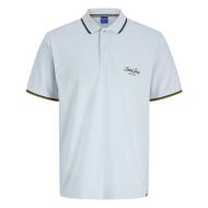 Polo Bleu Clair Homme Jack & Jones Jorten