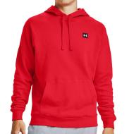 Sweat à Capuche Rouge Homme Under Armour Rival