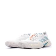 Chaussure de Tennis Blanche Femme Adidas Barricade W Parley vue 6