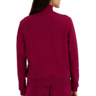 Sweat Zippé Bordeaux Femme Le Coq Sportif Heritage vue 2