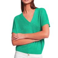 T-shirt Vert Femme Morgan Machi pas cher