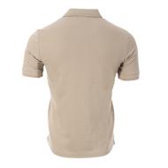 Polo Beige Homme Calvin Klein Jeans Thermo Tech Pique vue 2