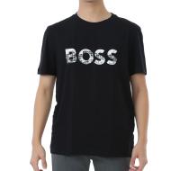 Lot de 2 t-shirts Noir/Blanc Homme Hugo Boss Imprimé vue 2