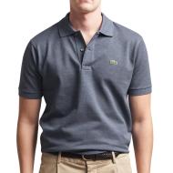 Polo Bleu Chiné Homme Lacoste Polo Classic Fit pas cher