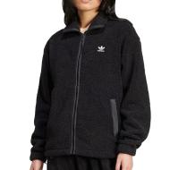 Veste Noire Femme Adidas Teddy Fl pas cher