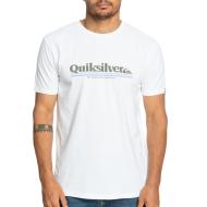 T-Shirt Blanc Homme Quiksilver Warpedframes
