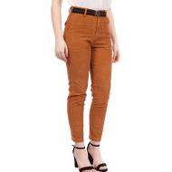 Pantalon Velours Camel Femme Teddy Smith Pealow pas cher