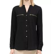 Chemise Noire Femme Calvin Klein Jeans M3VA9598 pas cher