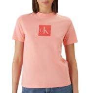 T-Shirt Rose Femme Calvin Klein Jeans Monog