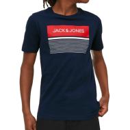 T-shirt Marine Garçon Jack & Jones Travis