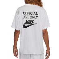 T-Shirt Blanc Homme Nike HJ0774 vue 2
