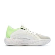 Chaussures de Basket Blanche/Bleu Homme Puma 378051-01 vue 2