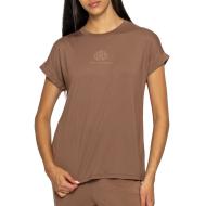 T-Shirt Marron Femme Soul Studio Regular pas cher