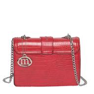Sac Bandoulière Rouge Femme Manoukian Pauline vue 2