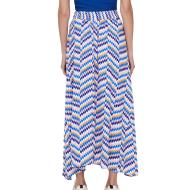 Jupe Longue Bleu Femme Only Life Midi vue 2