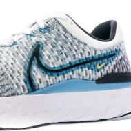 Baskets Bleu/Blanc Homme Nike React Infinity Run Fk 3 vue 7