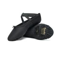 Chaussons de Danse Noir Fille Sansha Elast pas cher