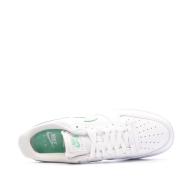 Baskets Blanche/Vert Homme Nike Air Force 1 vue 4