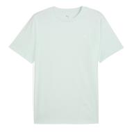 Puma Men's Water Green T-Shirt Ess Small No. 1 Logo