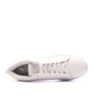 Baskets Blanche Femme Puma Smash V2 vue 4