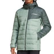 Doudoune Vert Homme Adidas légère Terrex pas cher