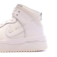 Baskets Blanches Femme Nike Dunk High Up vue 7