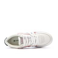 Baskets Ecru Homme Lacoste Sneakers L001 vue 4