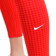 Legging Rouge Femme Nike One Df Icon clash 7/8 vue 3