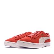 Baskets Rouge Mixte Puma Court Star vue 6