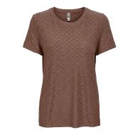 T-shirt Marron Femme JDY Cathinka