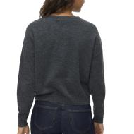 Pull Gris Foncé Femme Vero Moda Marina vue 2