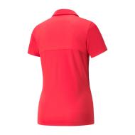 Polo Rose Fuchsia Femme Puma Rotation vue 2