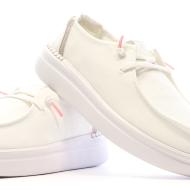 Chaussures Blanches Femme Hey Dude Wendy Rise vue 7