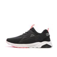 Baskets Noires/Roses Fille Kappa San Puerto