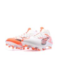 Chaussures de Foot Blanc Homme Puma Ultra 5 Match+ FG/AG vue 6
