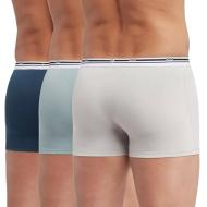 X3 Boxers Beige/Bleu Homme Dim Classic Colors vue 2