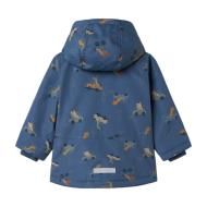 Manteau Bleu Foncé Garçon Name it Tracteur vue 2