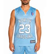 Miami Maillot de basket Bleu Homme Sport Zone pas cher