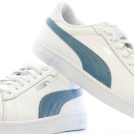 Baskets Blanches/Bleu Homme Puma Smash 3.0 vue 7