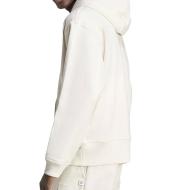 Sweat Blanc Homme Adidas Clrdo vue 2