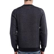 Pull Marine Homme Teddy Smith Milan vue 2