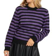 Pull à rayures Violet/Noir Femme JDY Rubi pas cher