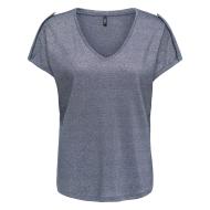 T-Shirt Marine Femme Only Rabi