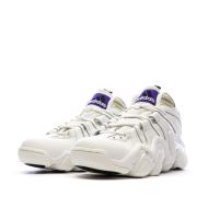 Chaussures de basketball Blanches/Violettes Homme Adidas Crazy 8 vue 6
