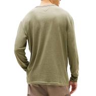 T-Shirt manches longues Kaki Homme Tommy Hilfiger Tjm Reg vue 2
