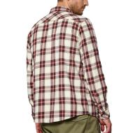 Chemise Manches Longues Beige/Rouge Homme Kaporal KIRK vue 2