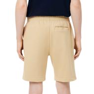 Shorts Beige Lacoste Short Regular Fit En Double Fa [6a6a159397456] vue 2